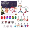 thumbnail image 3 of Calendario de Adviento de dibujos animados bonitos, cuenta regresiva de 24 días, regalo de Navidad, conjunto de pulsera con cuentas Diy creativo, caja de Navidad de ensueño, nuevos juguetes para niñas, 3 of 6