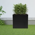 thumbnail image 6 of TFCFL Modern Black Planter Box Rectangular Large Flowerpot Metal Outdoor/Indoor Planter Box Growing Box, 6 of 20