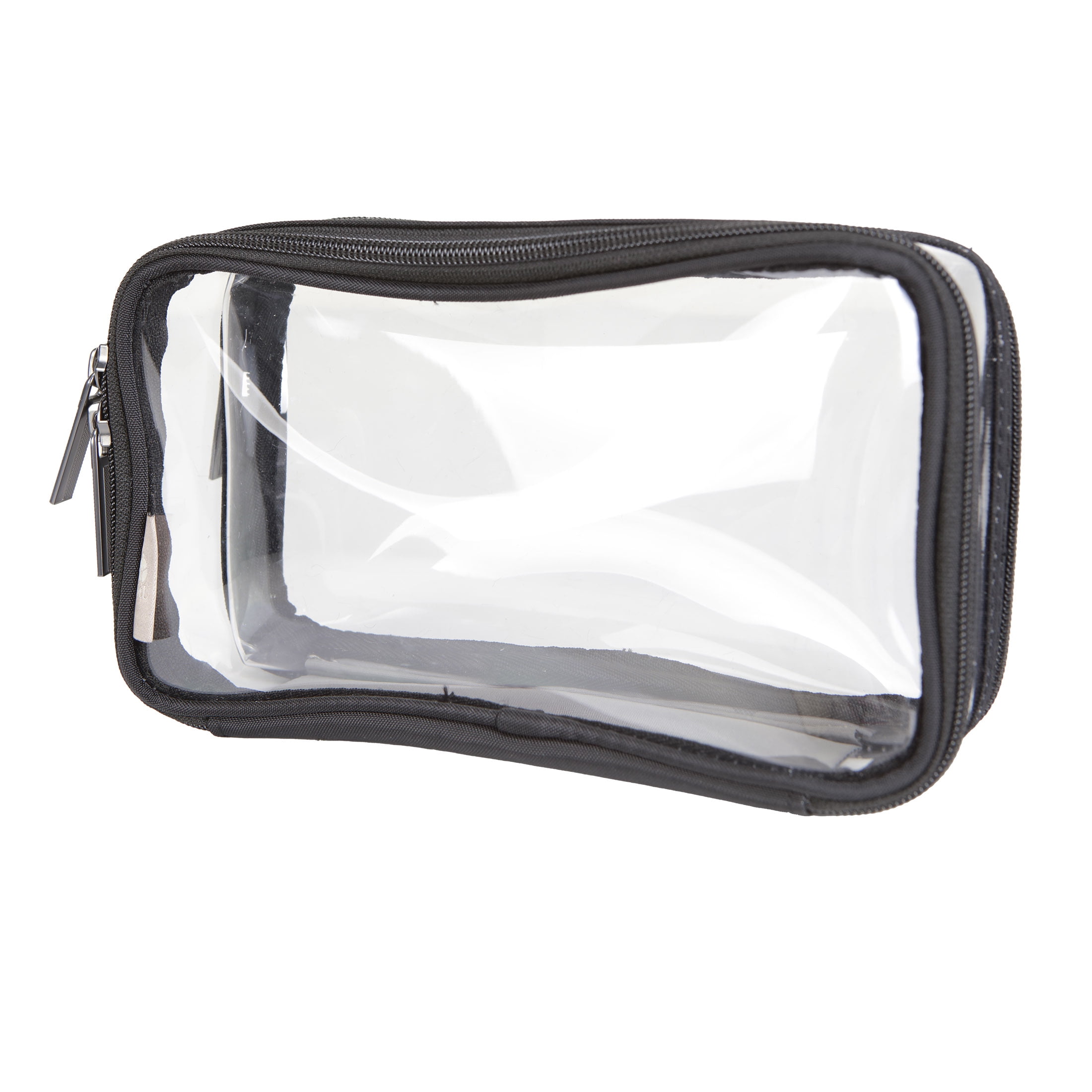 btL Clear PVC Toiletry Bag Packing Case with Interior Pockets for Travel