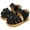 Black, variant on Baby Infant Girls Boys Sandals Non Slip Rubber Sole Summer Beach Outdoor First Walker Crib Shoes Black for Size 5