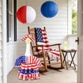 thumbnail image 6 of Independence Day Patriotic Outfit Set for Porch Goose Statue, Festive Goose Clothing with Hat for Lawn Garden Decoration, Durable Polyester Fabric for 23 Inch Outdoor Goose Decor, 6 of 8