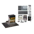 thumbnail image 4 of Diorama a escala 1/64 de una tienda de dos pisos con estacionamiento, modelo de edificio de exhibición para centro de mesa, accesorio de diseño para, 4 of 8