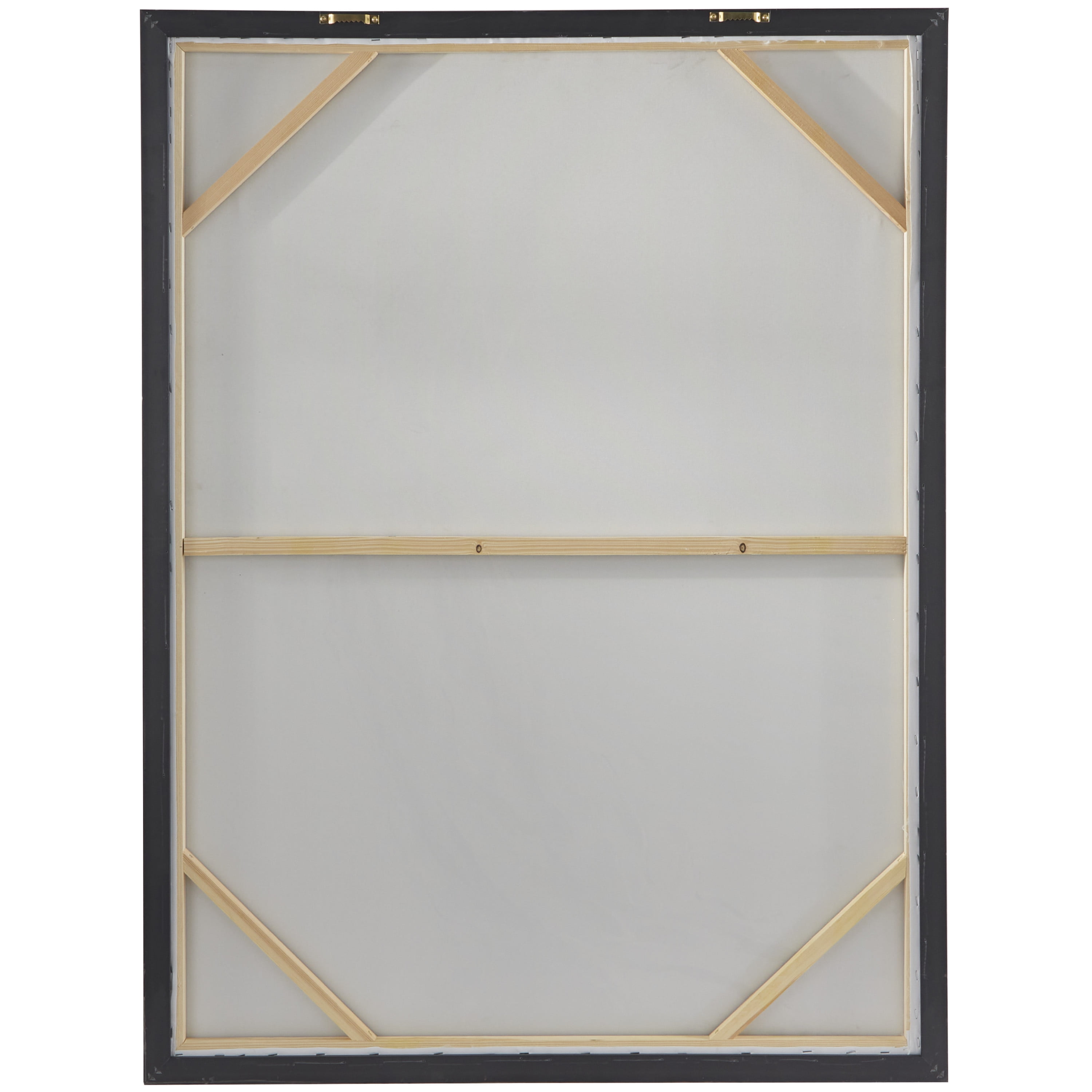 Artistline Canvas With Frame, Depth 3 cm, 40x40 cm, 44x44 cm, 360 g, White,  Antique Silver, 1 pc