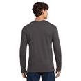 thumbnail image 4 of Gildan Men's Softstyle Long Sleeve T-Shirt, Crew Neck Modern Classic Fit Tee, Charcoal, 3XL, 4 of 5