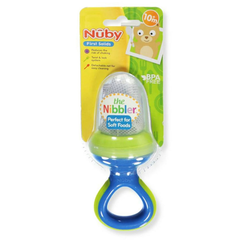 Nuby Nibbler with Ring Handle & Travel Cover