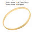 thumbnail image 4 of Unique Bargains 6/7/8/9/10/12 Inch Wooden Bamboo Floral Hoop Rings 24Pcs in 1 Set, 4 of 5