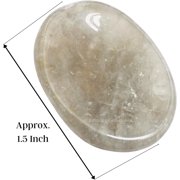 Smoky Quartz Crystal Thumb Worry Crystal Pocket Stones