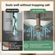 thumbnail image 3 of Quantitative Salt Sprinkler Glass Salt Sprinkler Dispenser Moisture Resistant Spice Bottle for Camping Kitchen 250ml, 3 of 4
