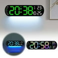 Functional LED Display Clock Digital Wall Clock Timer for Classroom for