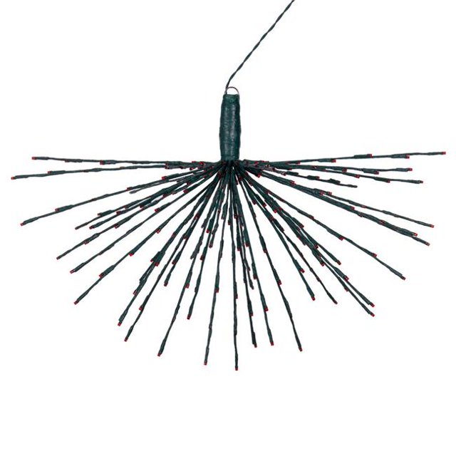 Vickerman X21G243 32 x 28 in. 240 Starburst LED Wide Angle Light, Green & Red