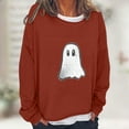 thumbnail image 2 of Makaor Sweatshirts for Women Plus Size Halloween Crew Neck Tops Long Sleeve Pullover Graphic Casual Clothes, 2 of 6