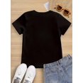 thumbnail image 2 of Adorable Teddy Bear Graphic Tee for Girls - Comfy Cotton Blend, Casual Round Neck Short Sleeve T-Shirt with "Surprise Moment" Print, Perfect for Summer & Ages 8-14, Bear T Shirt, 2 of 6