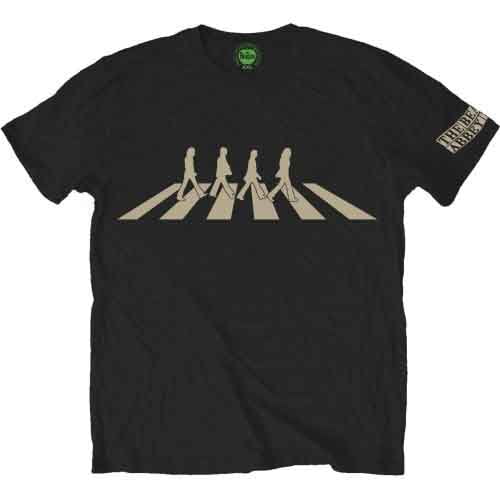 The Beatles Unisex T-Shirt Abbey Road Silhouette (Small)