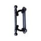 thumbnail image 5 of Kearding Manija de puerta artesanal de hierro negro para decoración, construcción sólida, fácil instalación, única y cómoda 6684 seis mil seiscientos ochenta y cuatro 2Conjunto, 5 of 6