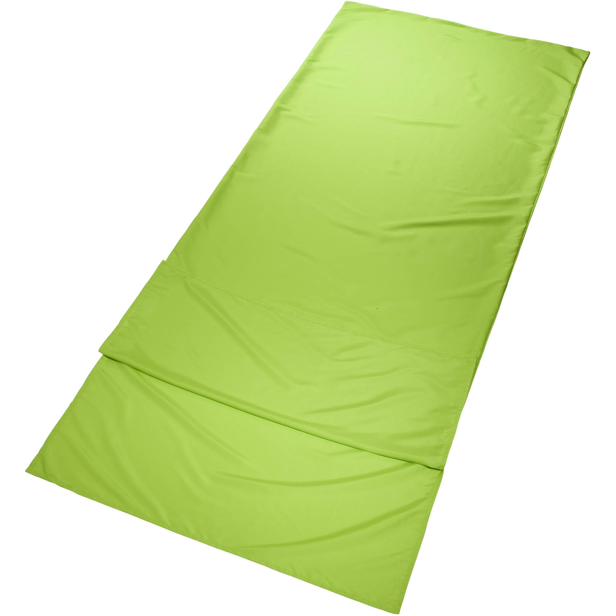 Ozark Trail Breathable Polyester Camping Sleeping Bag Liner Sheet, Green (78" L x 33.5" W)