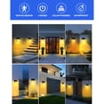 thumbnail image 3 of 【9LED】Nueva Lámpara Solar para Exteriores Lámpara Pared Tungsteno Lámpara Con Sensor para Patio Nocturna para Villa Y Jardín Al (9LED), 3 of 9