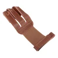 thumbnail image 4 of Guantes De Tiro Con Arco, Piel De Vacuno, Protector De 3 Ded, 4 of 8