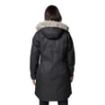 thumbnail image 2 of Chaqueta Columbia Suttle Mountain, larga, negra, XXL, para mujer, 2 of 7