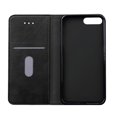 thumbnail image 3 of Funda tipo folio con tapa de cuero Titular de la tarjeta cubierta del teléfono móvil retro para Apple iPhone XR negro Negro Magideal Funda tipo folio con tapa de cuero, 3 of 6