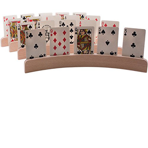 Playing Card Holder Table Top Free Standing Handsfree Easy Play Card Playing for Kids Adults Seniors 
