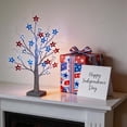 thumbnail image 6 of 4th of July Decorations Lighted Tree, 24 Inch Patriotic Tabletop Decor, 24 LED Red White & Blue Star Lights, 8 Modes USB & Battery Operated, July 4th Tree for Home Office Desk Mantel, 6 of 9
