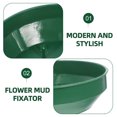 thumbnail image 2 of HEMOTON 2 Pcs Floral Foam Tray Round Needle Plate Decoration 14.50X14.50X4.00CM Green, 2 of 8