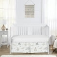 thumbnail image 2 of Serengeti Animals Dust Ruffle Crib Skirt Boy or Girl by Sweet Jojo Designs, 2 of 2