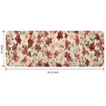 thumbnail image 7 of Pioneer Flower Floral Print Pattern Kitchen Rug Mat,Kitchen Runner Rugs Non Skid Washable,Decorative Kitchen Floor Mats for Kitchen,Sink,Laundry,17"x47.2", 7 of 7