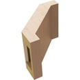 thumbnail image 6 of Ekena Millwork 5"W x 6"D x 6"H Burlington Rough Cedar Woodgrain TimberThane Knee Brace, Primed, 6 of 6