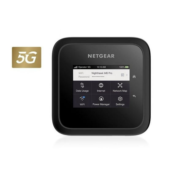 Netgear - NETGEAR Nighthawk M6 Pro - Mobile hotspot - 5G - 4 Gbps - Wi-Fi 5, Wi-Fi 6E