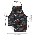 thumbnail image 4 of Zufioo Cool Sports Car for Lock Hem Apron with Pockets, Stain and Oil Proof Tie-down Apron for Cooking Barbecue Restaurant, Unisex-One Size, 4 of 9