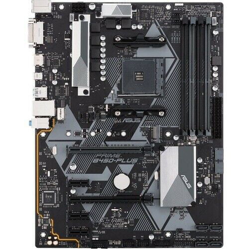 Asus Prime B450-PLUS Desktop Motherboard - AMD Chipset - Socket AM4