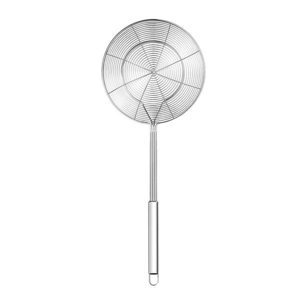 Strainer Skimmer Spider Kitchen Spoon Slotted Metal Pasta Cooking Ladle