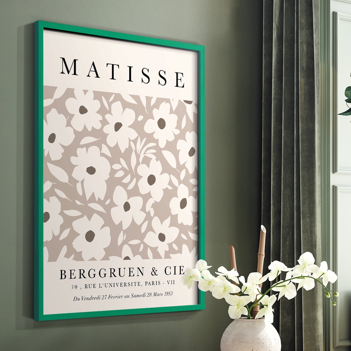 Matisse CCIX in Solid Wood 11 x 14 Framed Print