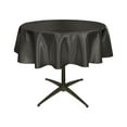 thumbnail image 1 of TCbridal58R-BlackB24 Nappe Ronde en Satin de Mariée&44; Noir - 58 Po, 1 of 1