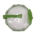 thumbnail image 1 of Microwave Splatter Cover, Food Splatter Guard  Outlet Hole  For Restaurant Brown,Grass Green, 1 of 8