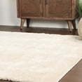 thumbnail image 5 of BNM Fuzzy Indoor Non-Skid Shag Rug, 5' x 7', Ivory, 5 of 7