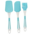 thumbnail image 2 of 1 Set of Silicone Scraper Pastry Oil Brush DIY Cake Spatula Scraper Basting Brush Set Kitchen Cookware, 2 of 8