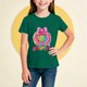 thumbnail image 4 of Blusas y camisas de manga corta con cuello redondo, moda de verano y primavera, para niños, cuello redondo, manga corta, temporada escolar, camiseta estampada, blusa de poliéster para niños, 4 of 5