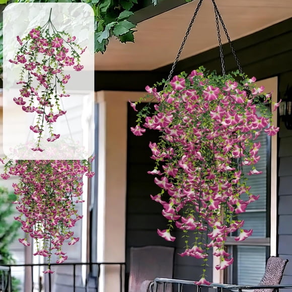 Ramo multicolor de 30 pulgadas montado en la pared para interior y exterior Decoración de bodas resistentes a la descolorida
