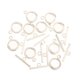 thumbnail image 3 of de 10 juegos de conectores de cierre de palanca de plata, hallazgos para fabricación de joyas, bricolaje Zulema Alternar los hallazgos de cierre, 3 of 6
