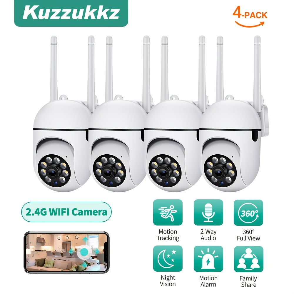 eufy Security 2K Indoor Camera Kit, Wi-Fi Enabled, Night