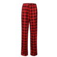 thumbnail image 5 of CHICVOMEY Pajama Pants for Women with Drawstring Plaid Loose Fit Lounge Sleep Bottom Wide Leg Pj Pants for Women, 5 of 6
