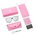 thumbnail image 5 of Gafas de Sol DUCO Polarizadas Oversized para Mujer UV400 W016 Transparente, 5 of 5