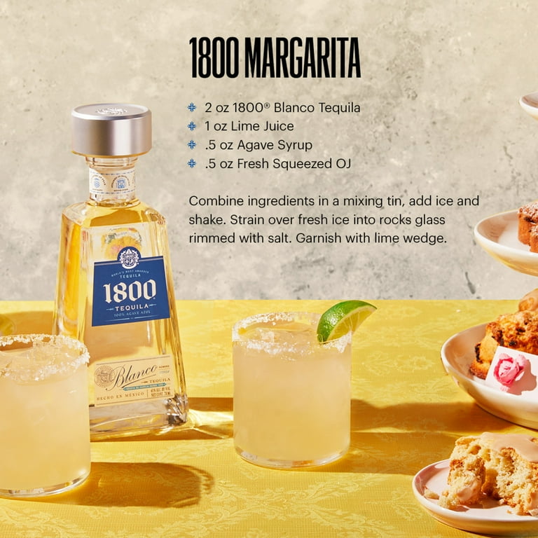 1800® Tequila Blanco, 750ml Glass Bottle, 40% ABV - Walmart.com 1800® Tequila Blanco, 750ml Glass Bottle, 40% ABV - Walmart.com