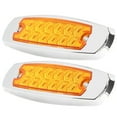 thumbnail image 2 of Luz de posición lateral, par 12V 12LED Luz de gálibo LED lateral Indicador de posición lateral Diseñado a medida, 2 of 12