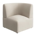 thumbnail image 1 of Assemble Modular Corner Lounge Chair in Oat Fabric, 1 of 8