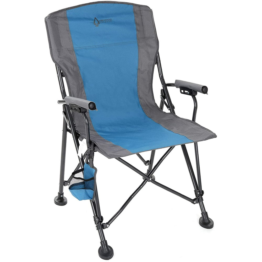 ARROWHEAD OUTDOOR HeavyDuty Solid HardArm HighBack Folding Camping