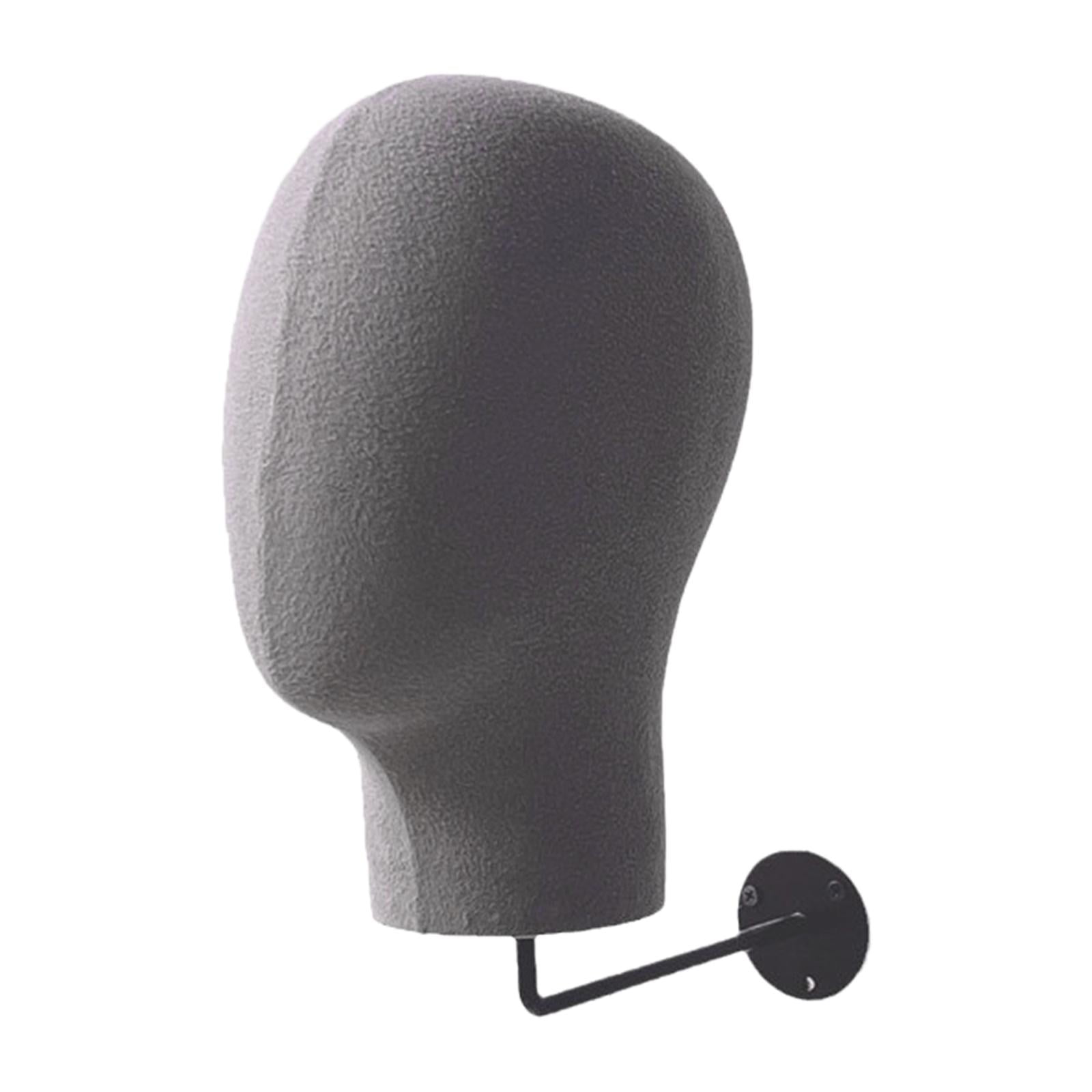 Gazechimp Manikin Head Storage Hanger Display Model Head ,Hat Rack, Holder for