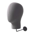 thumbnail image 4 of MERIGLARE Manikin Head Durable Display Model Head Cowboy Hat Rack for Caps Glasses, 4 of 9